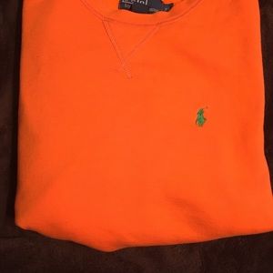 Orange Polo Ralph Lauren Sweater XL
